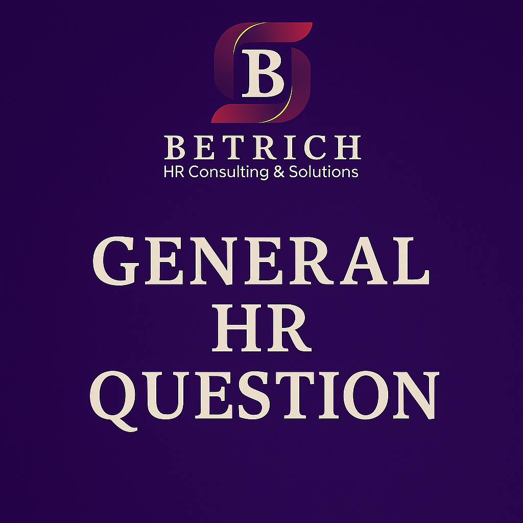 Ask HR – General HR Question