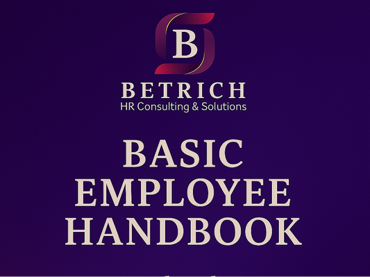 Basic Employee Handbook – $300
