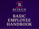 Basic Employee Handbook – $300