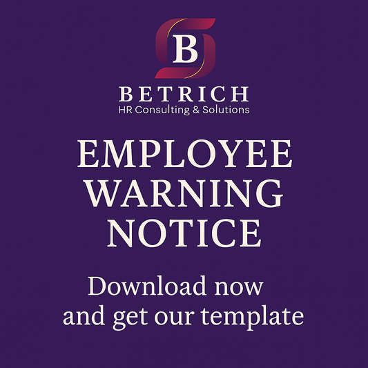 EMPLOYEE WARNING NOTICE 