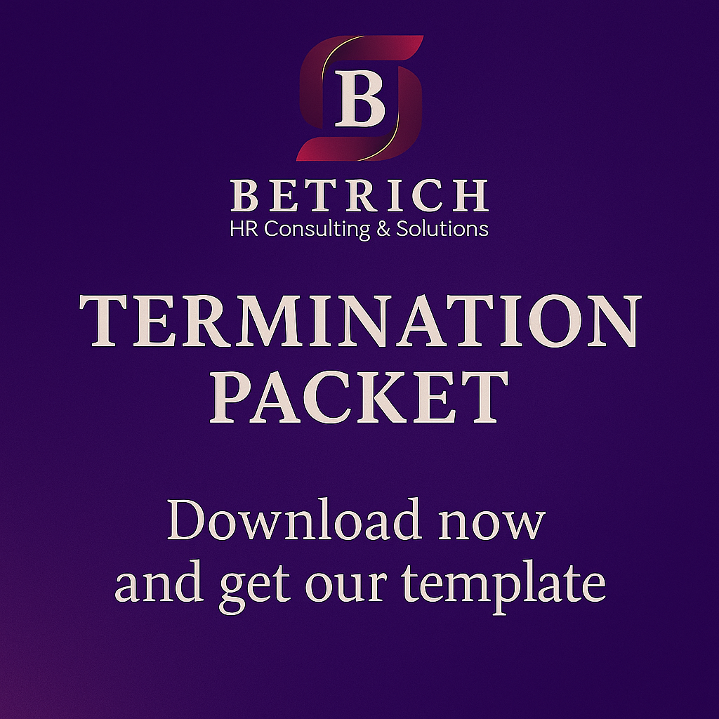 TERMINATION PACKET 